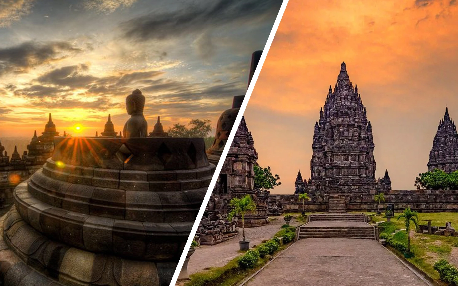 Borobudur - Prambanan